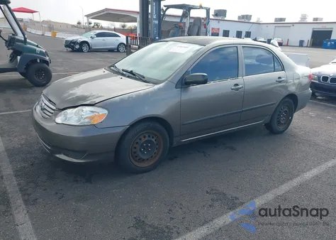 2003 Toyota Corolla Ce from USA, damaged, VIN 1NXBR32E53Z038292